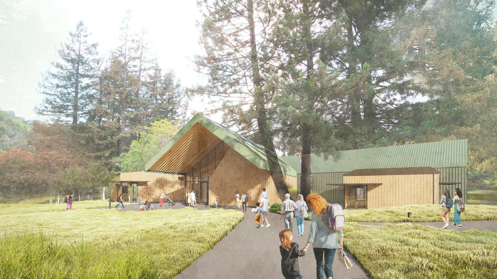 EHDD Tilden Nature Area Visitor Center farm view