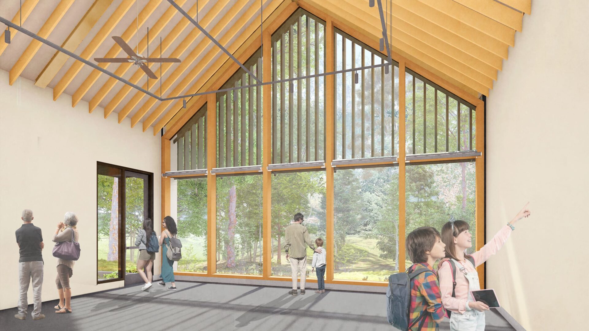 EHDD Tilden Nature Area Visitor Center west wing view